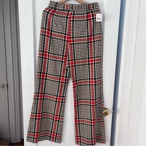 FREE PEOPLE fall plaid pant